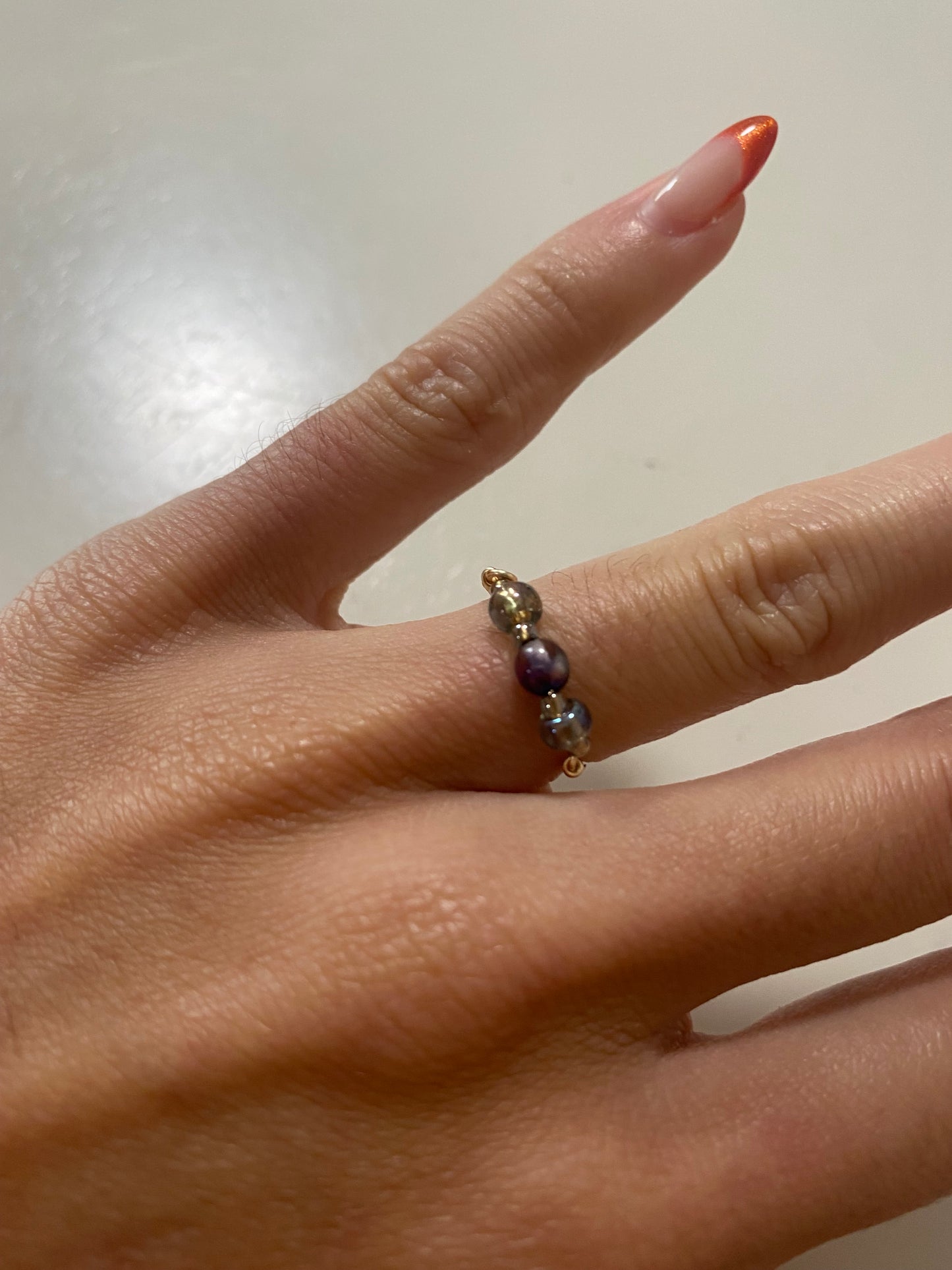 Purple Pinky/MIDI Ring Size 3.5