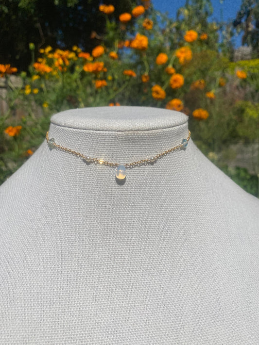 Pear and Star Choker