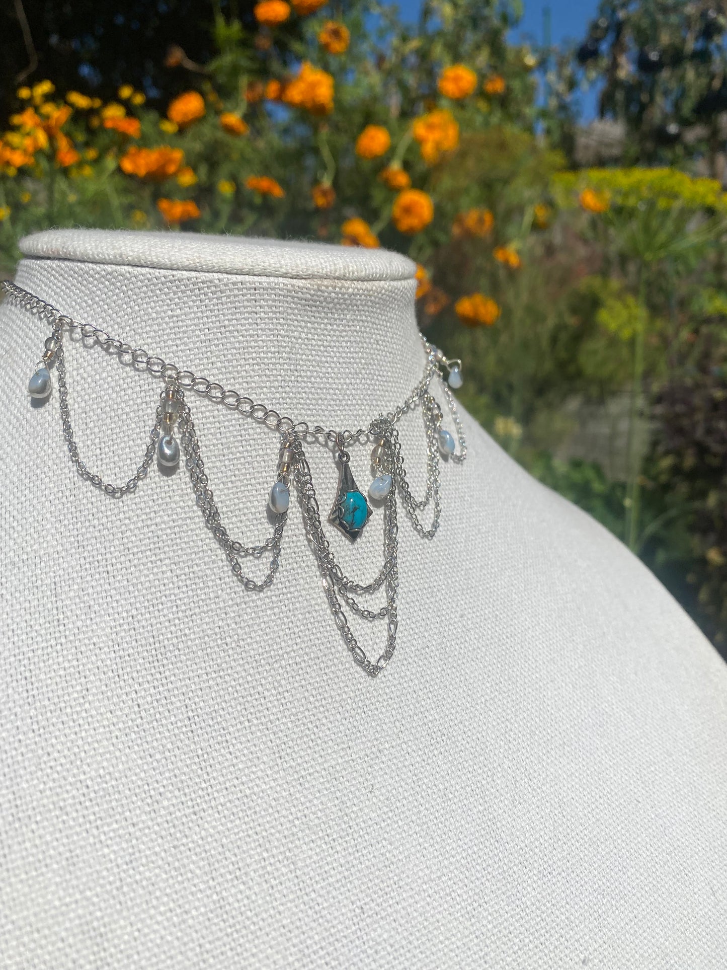 Layered Turquoise Necklace