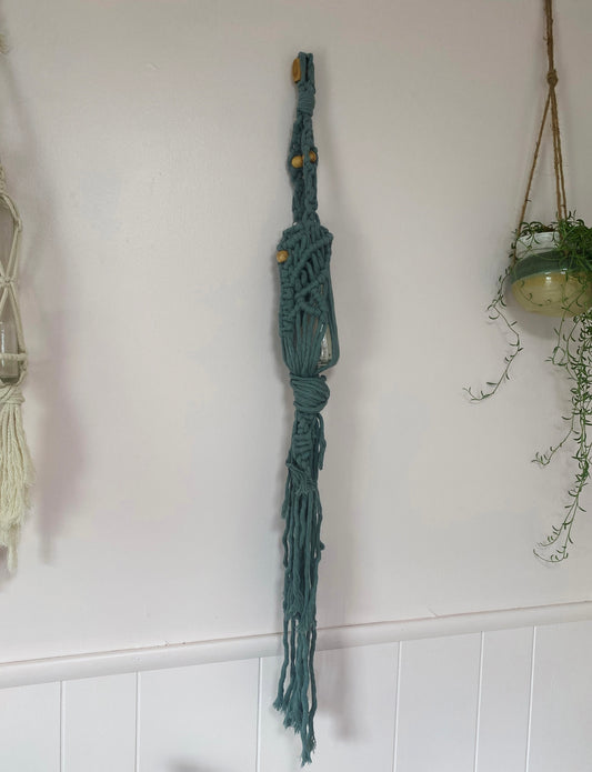 Butterfly Macrame Vase